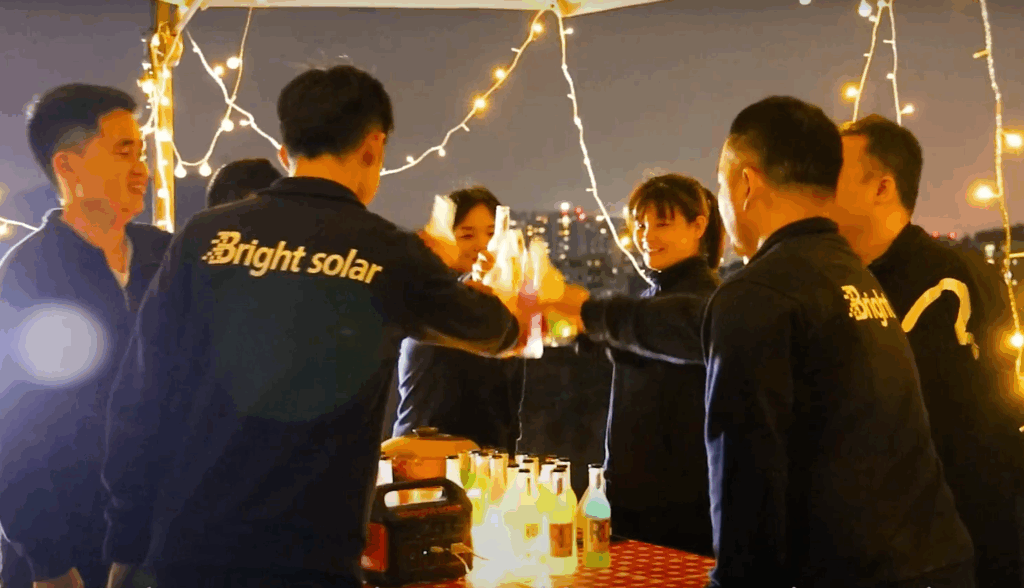 Bright Solar Staff Party